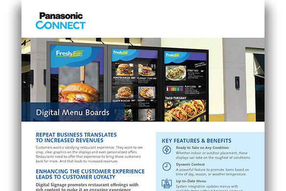 panasonic-connect-clearconnect-digital-menu-board-overview-brochure
