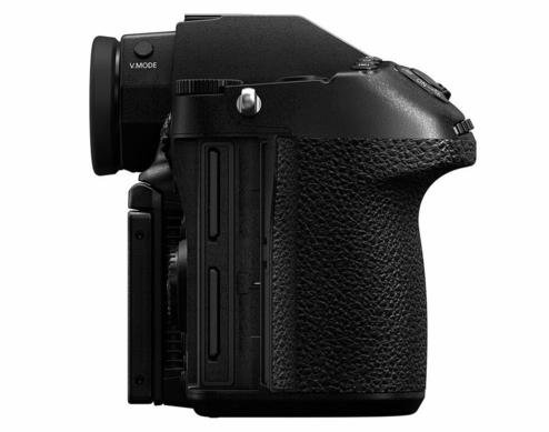 Panasonic S1H Full Frame Cinema Camera Side View with Dual SD Card Slots