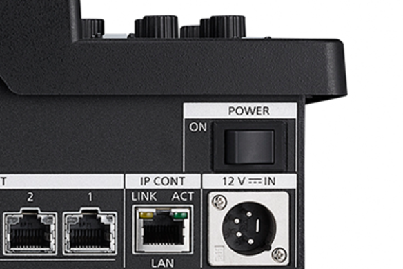 rp150 robotic camera controller with poe poe+ single cable LAN power