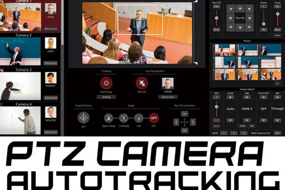 Panasonic Camera Auto Tracking Software for Remote PTZ Cameras